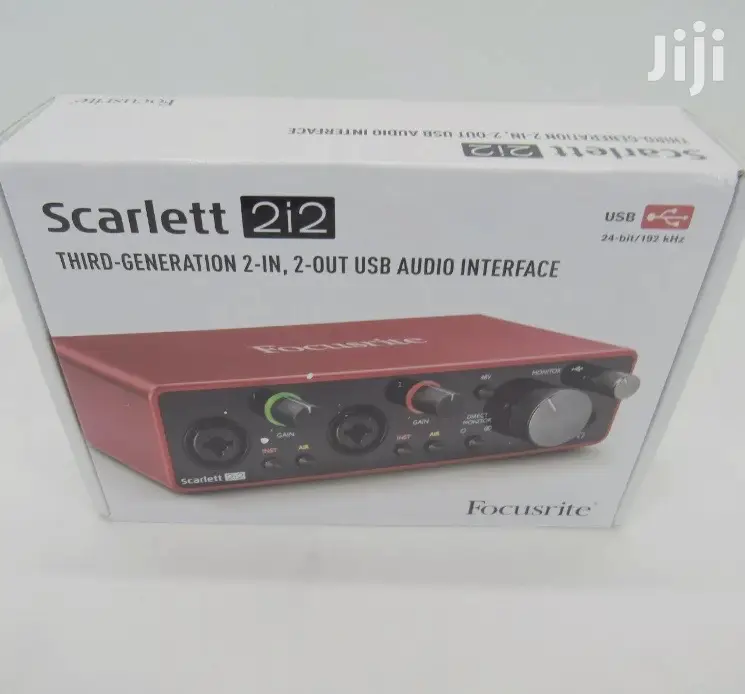 Focusrite 2i2 3rd Gen Studio Soundcard