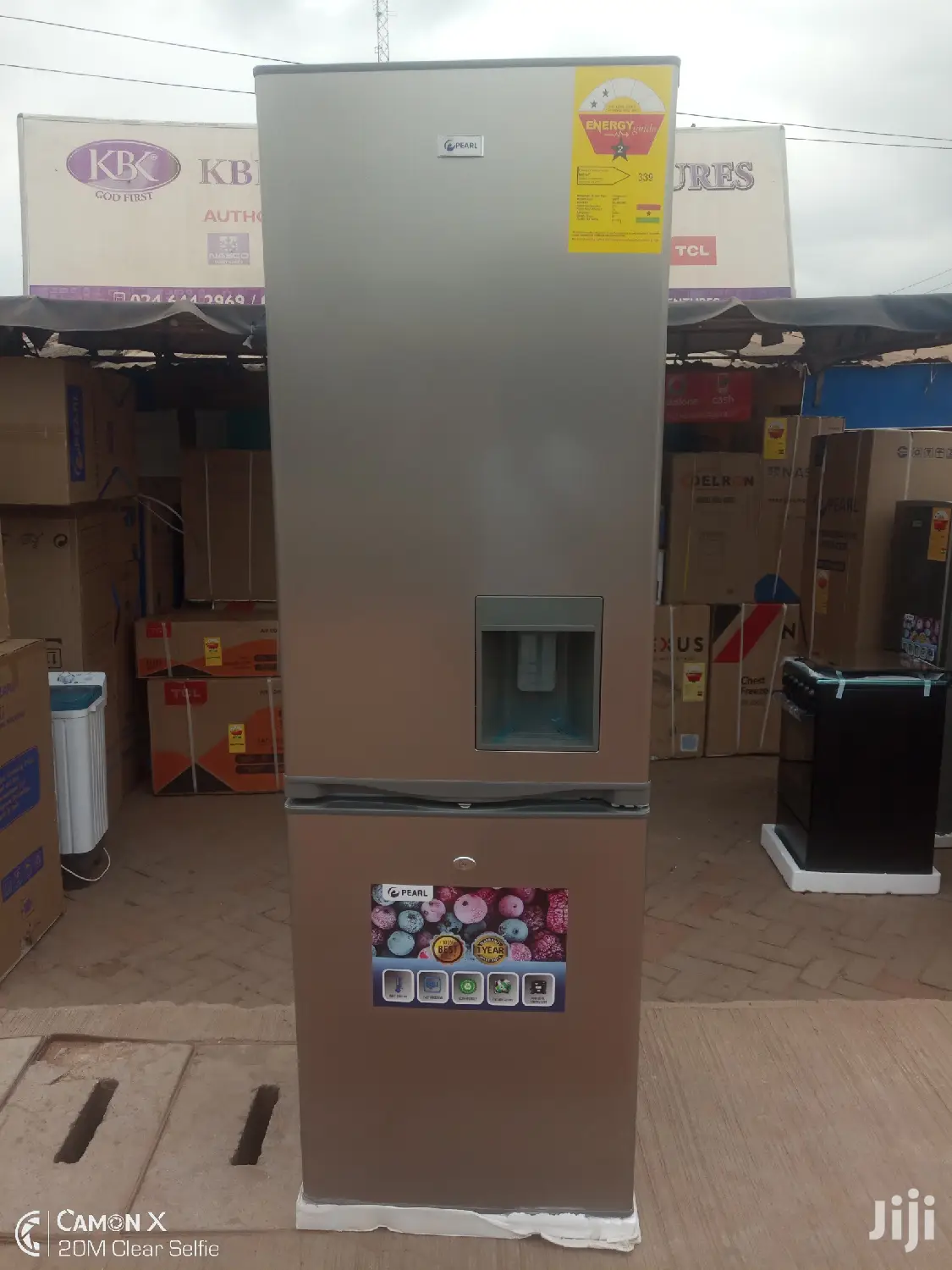 Pearl 260ltr Fridge With Water Dispenser
