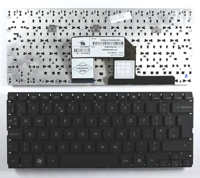 LAPTOP Keyboard For HP MINI 5101 5102 2150