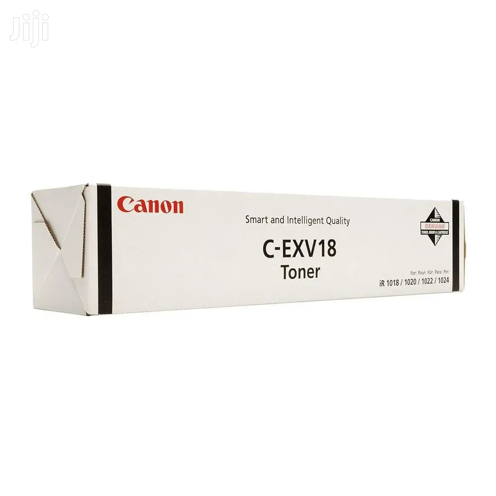 Genuine Canon C-EXV18 Black Toner Cartridge (0386B002AA)