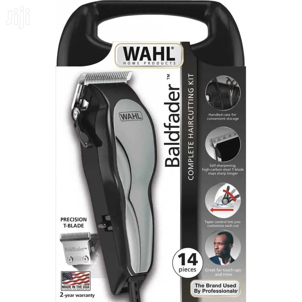 Wahl Baldfader Clipper 14-Piece Haircutting Kit