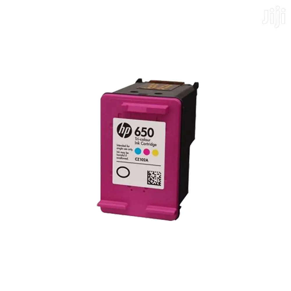 HP 650 Tri-color Ink Cartridge (CZ102A)