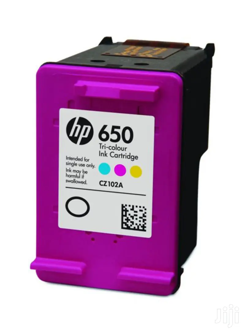 HP 650 Tri-color Ink Cartridge (CZ102A)