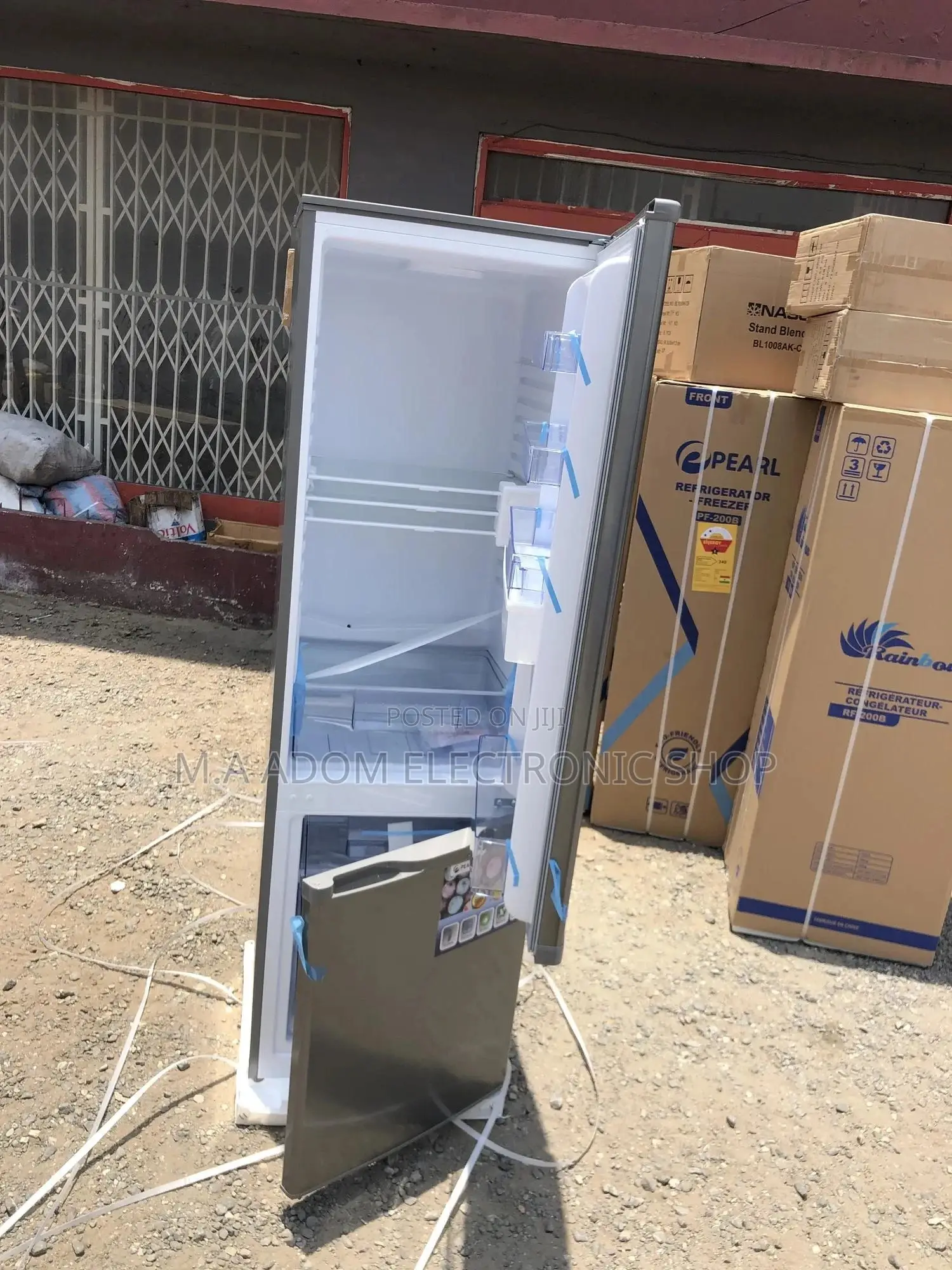Pearl 267 Litre Fridge With Down Freezer Water Dispenser