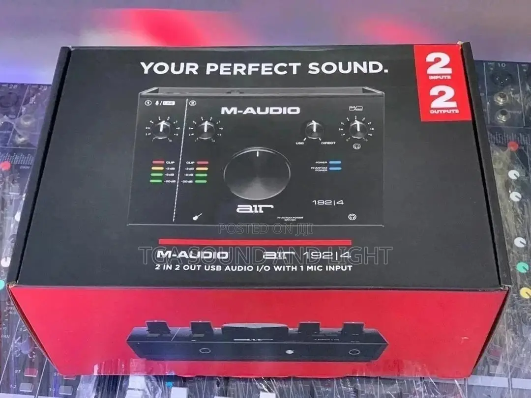 M-Audio Air 192/4 2-In, 2-Out Usb/Midi Audio Interface