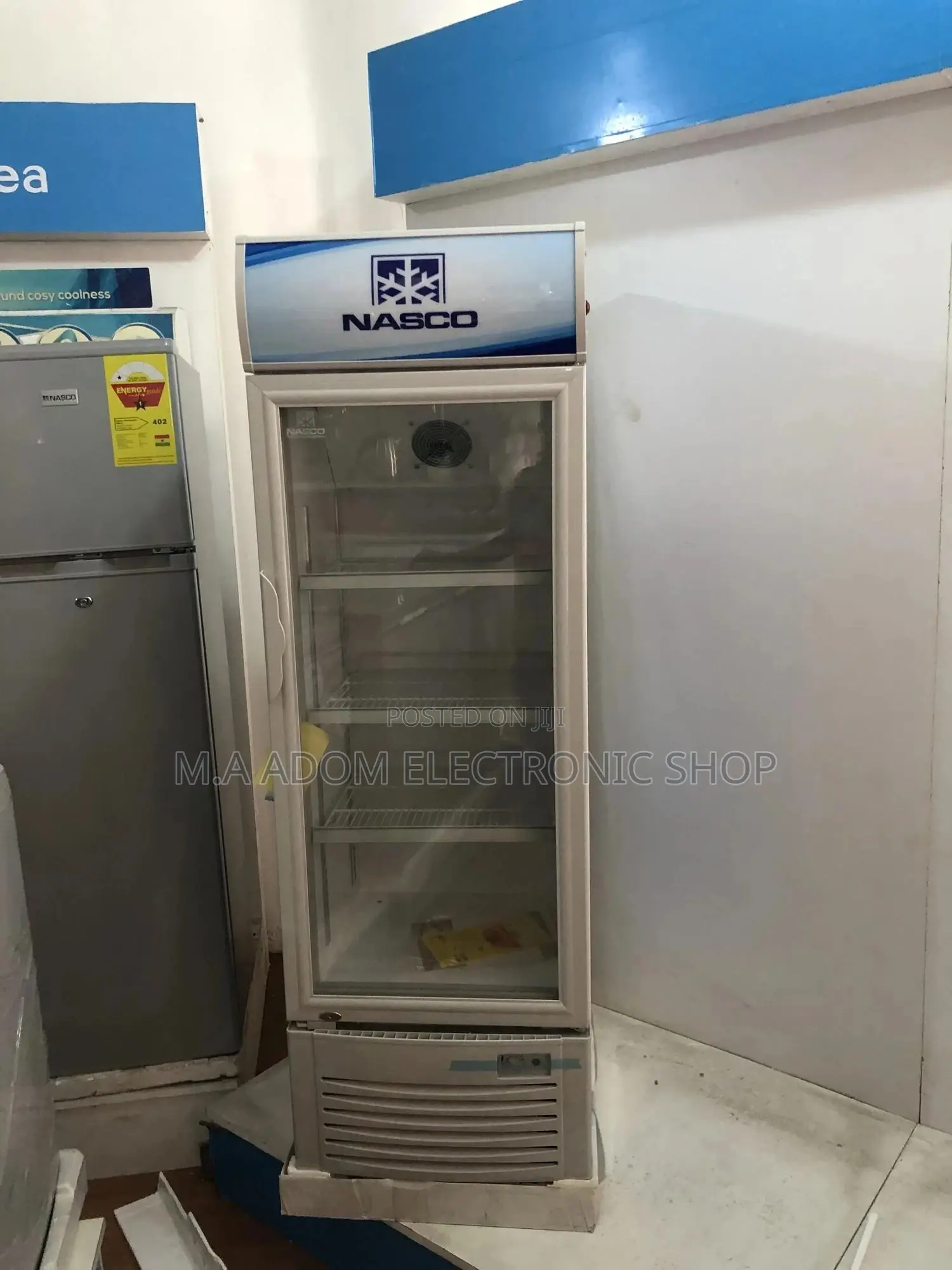 Nasco 350ltr Display Fridge - Nas-350-1dr