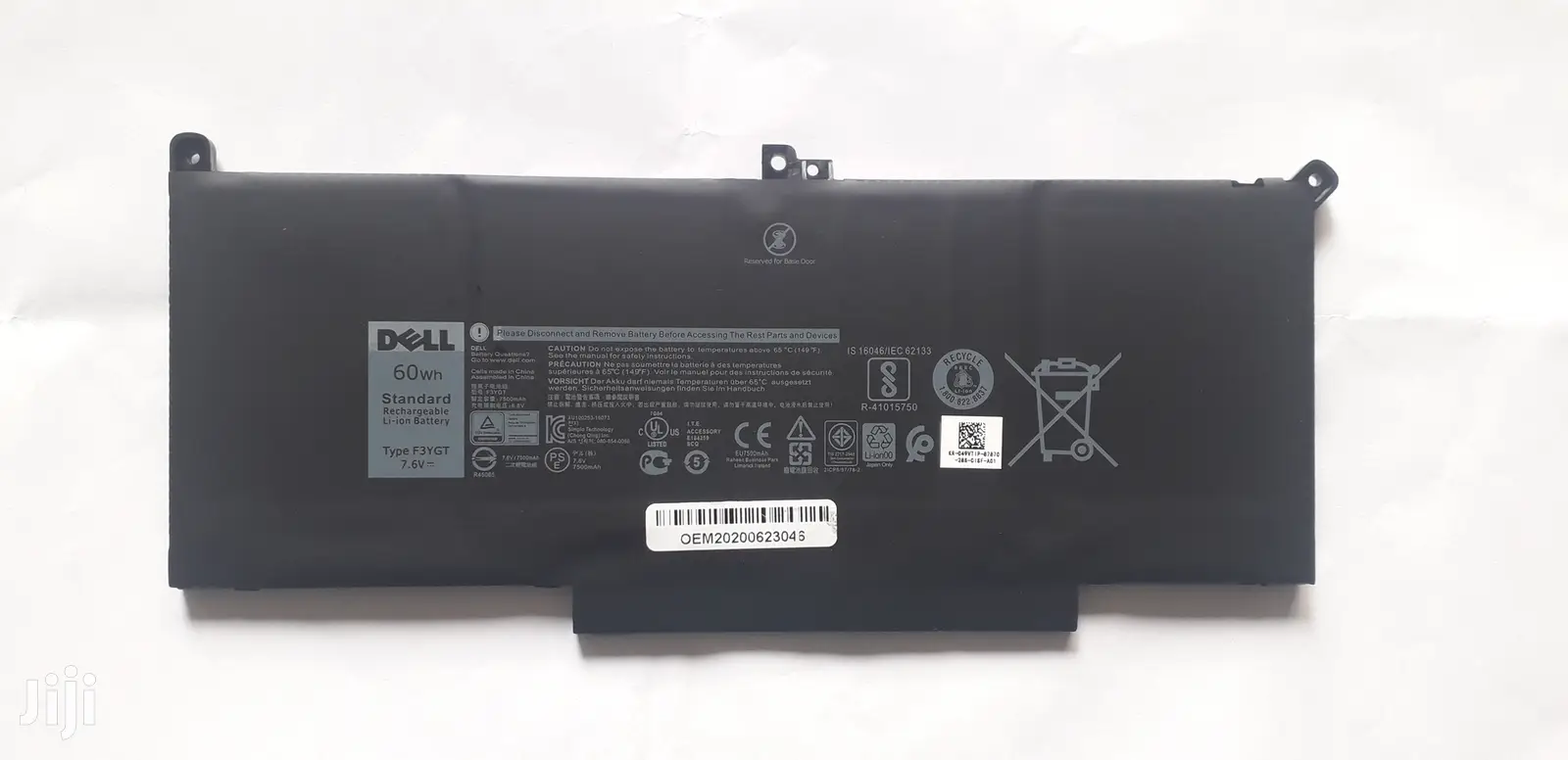 Original Dell Inspiron Battery F7hvr For 15 (7537) Series