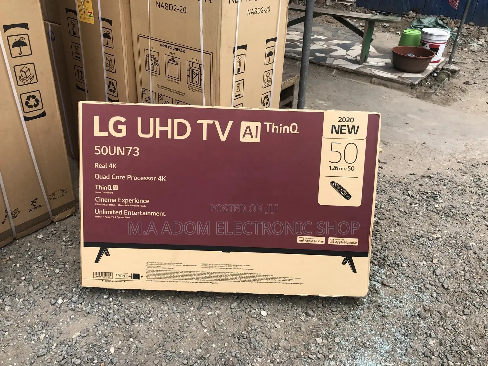 New Lg 50” Uhd 4k Thinq Ai Smart Led Tv With Magic