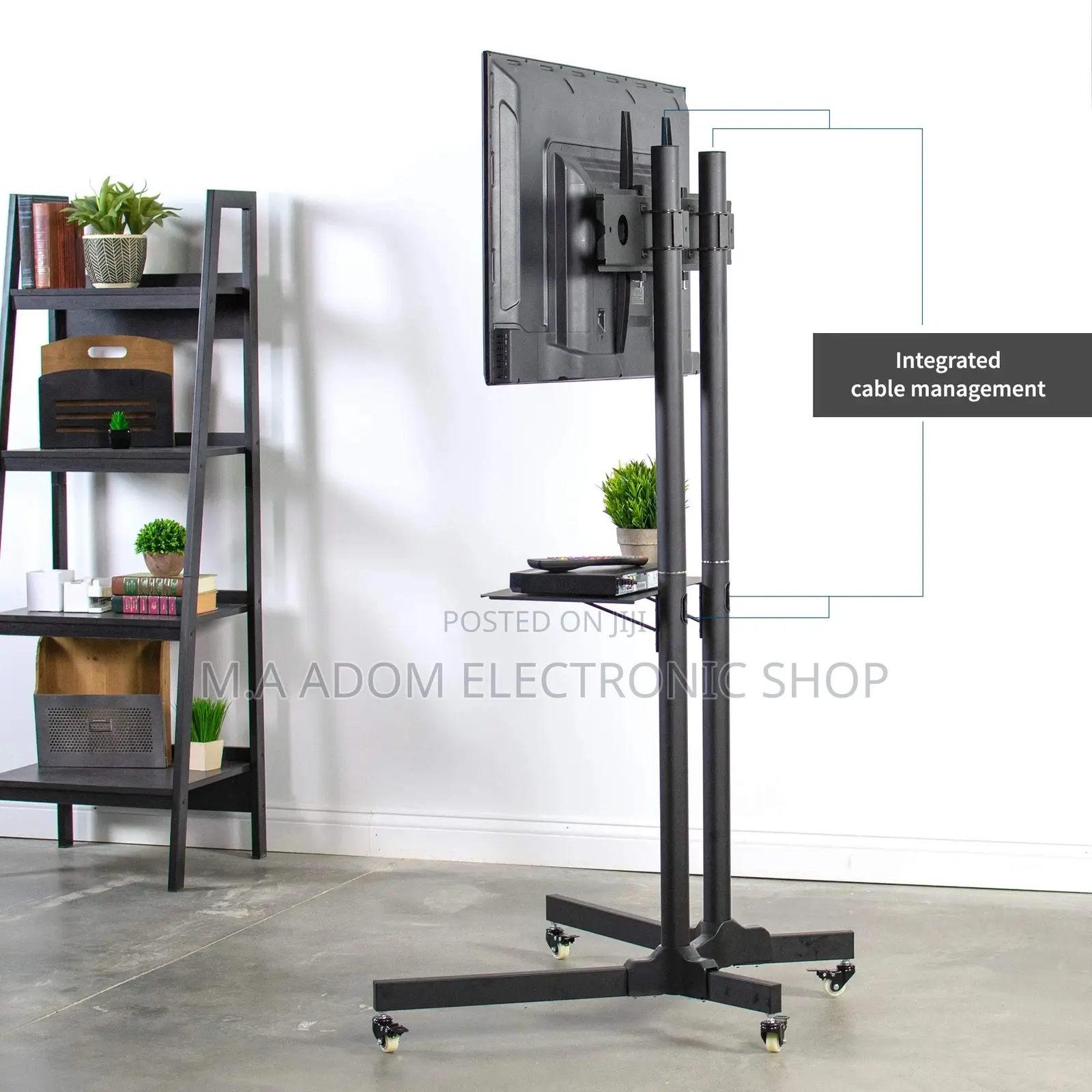 Movable Tv Stand With Wheels 33”-70”