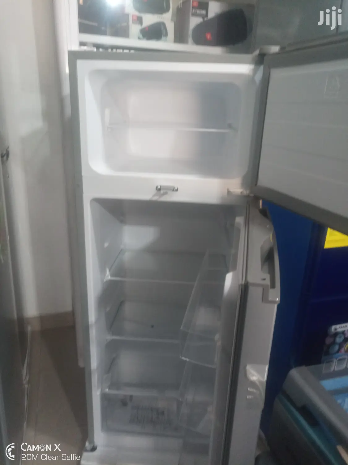 Nasco 210ltr Double Door Fridge