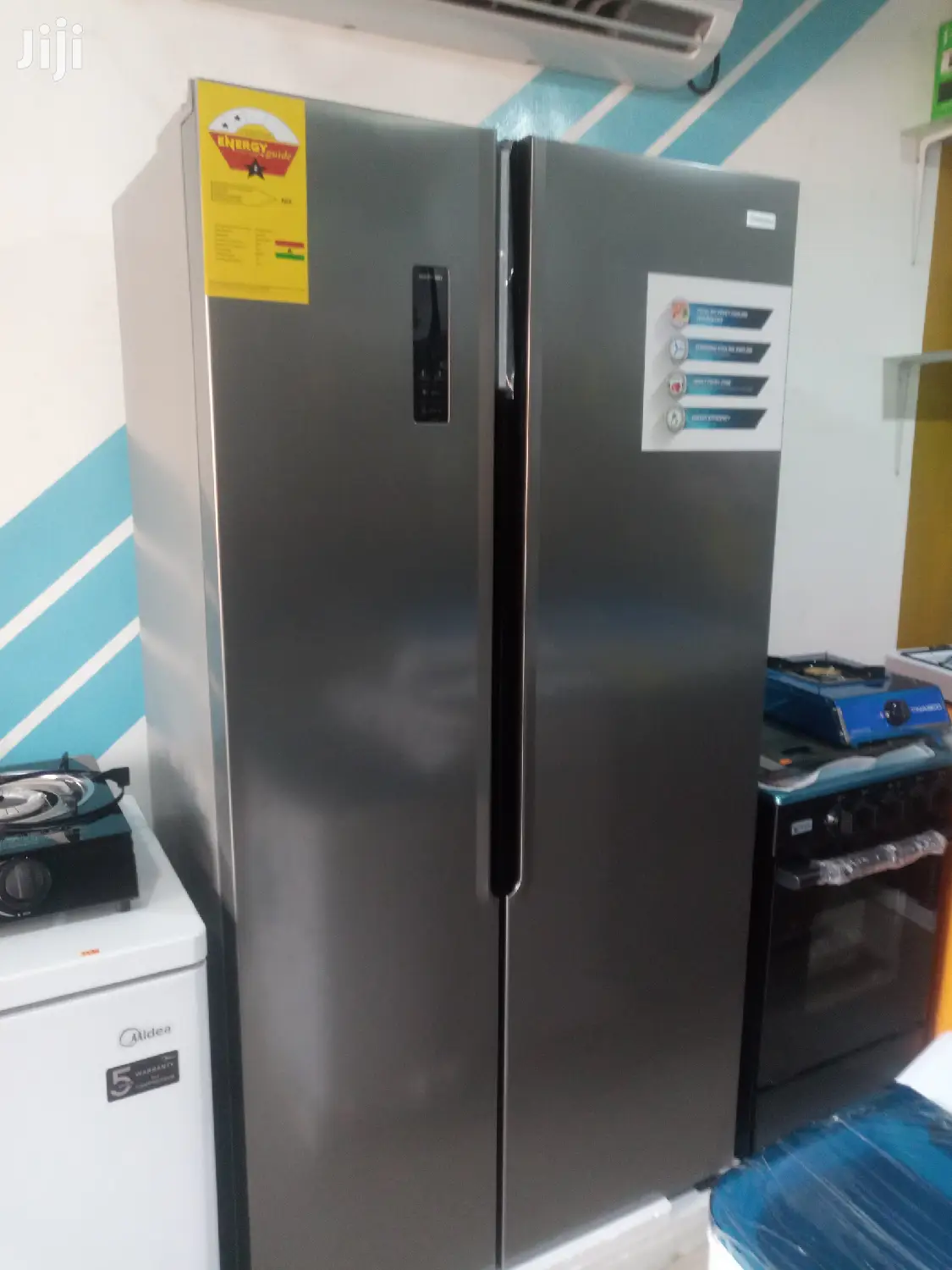 Nasco 400ltr Side/Side Refrigerator