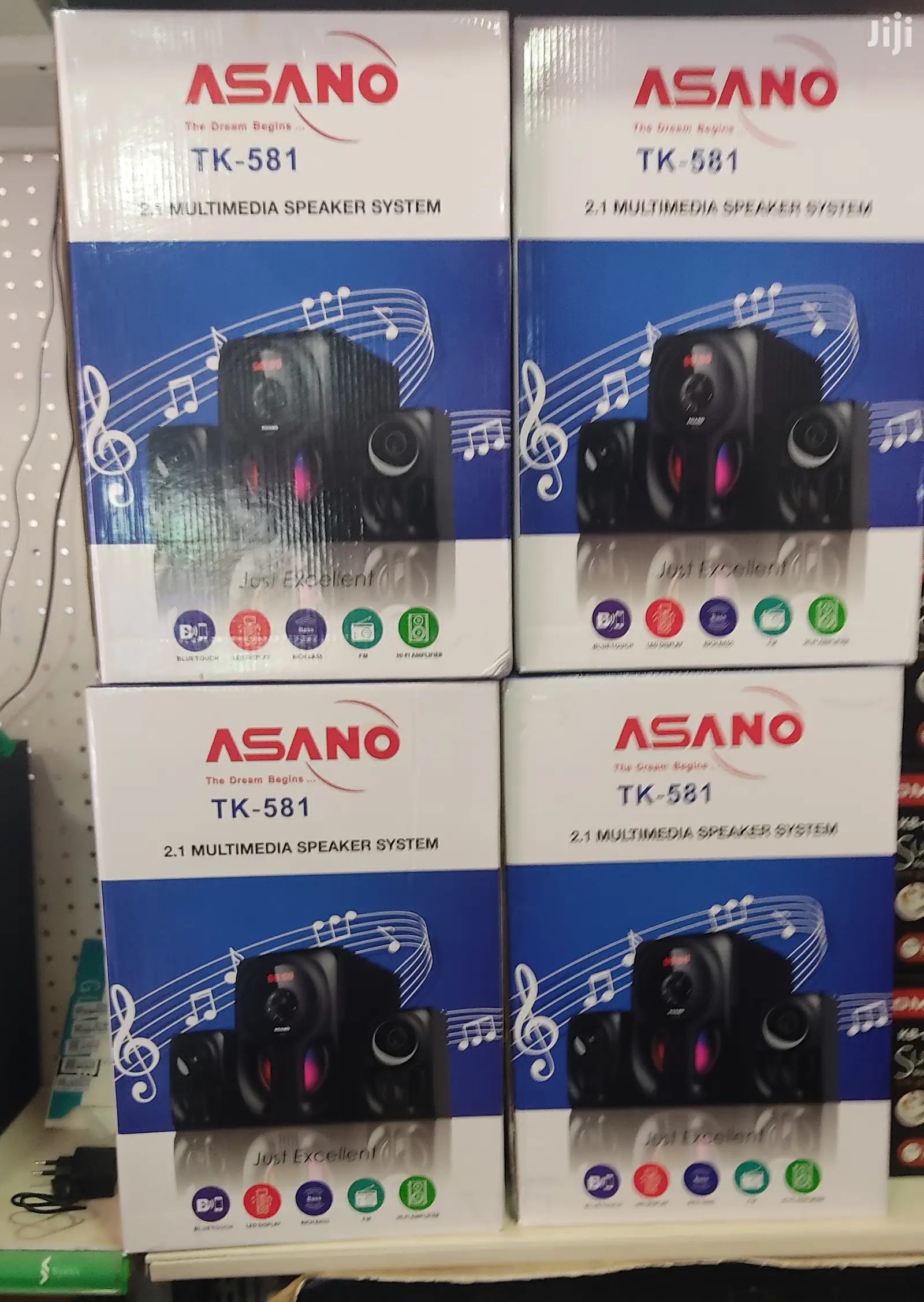 Asano TK 581 Bluetooth 2.1 Channel Sub Woofer System