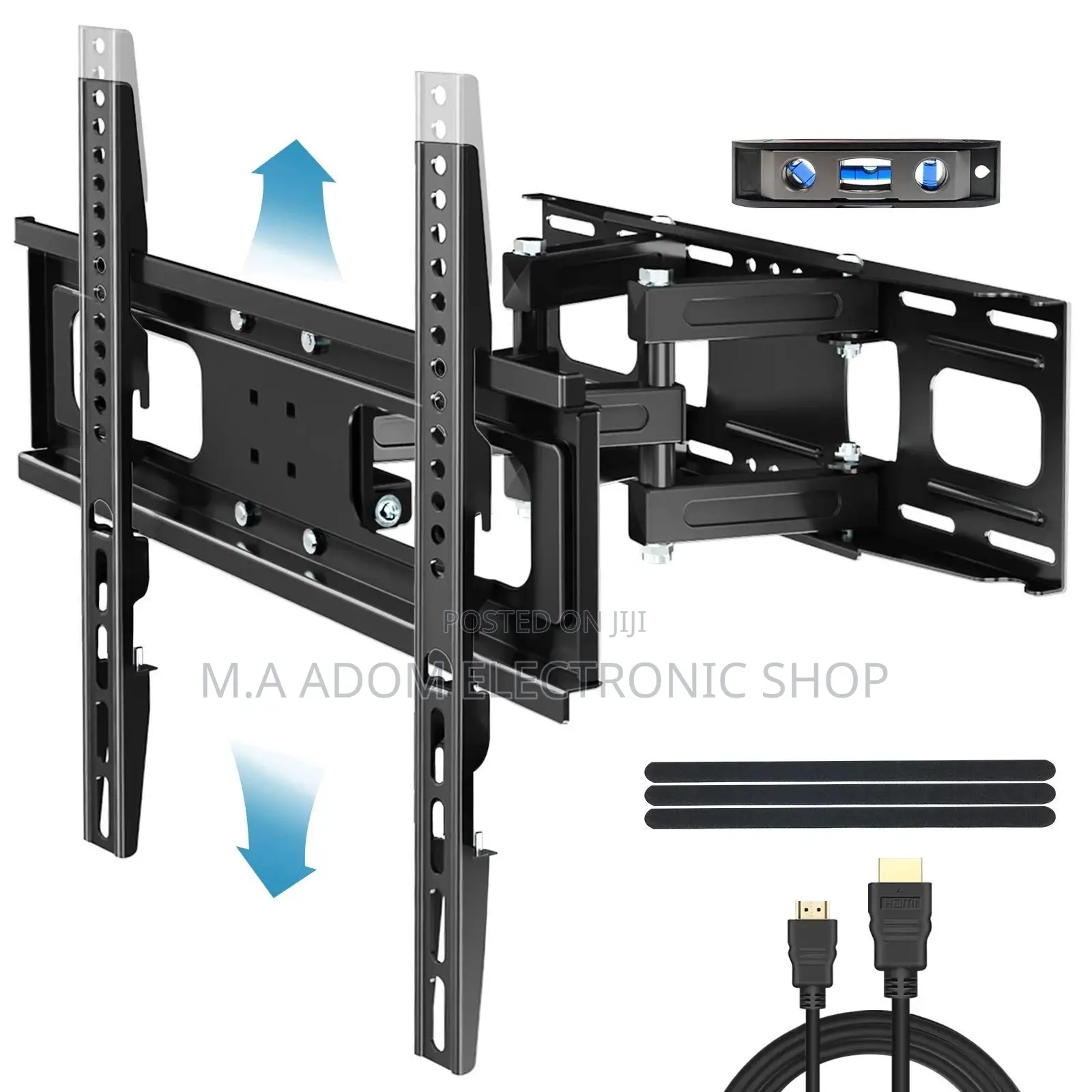 Everstone TV Wall Mount For Most 32"-65" Tvs Heavy Duty