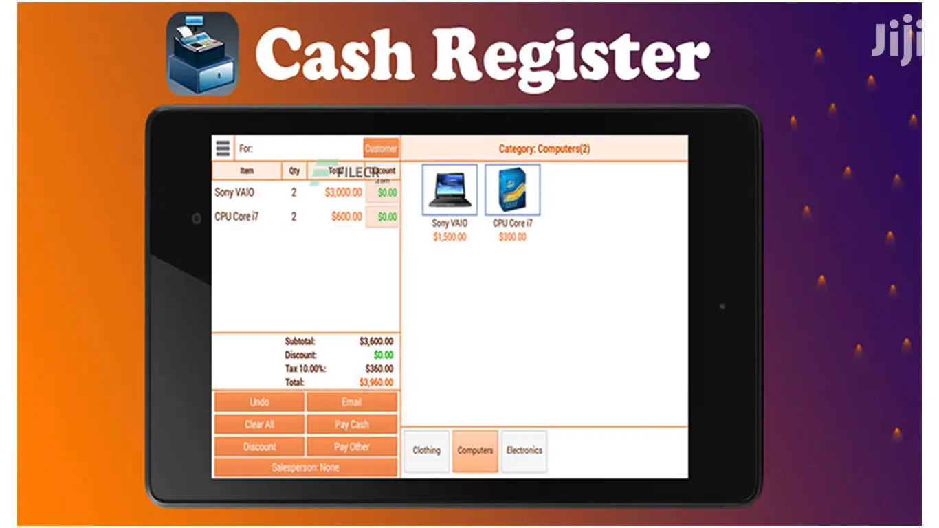 Cash Register Pro 2 |Keep Inventory And Sell Products Easily