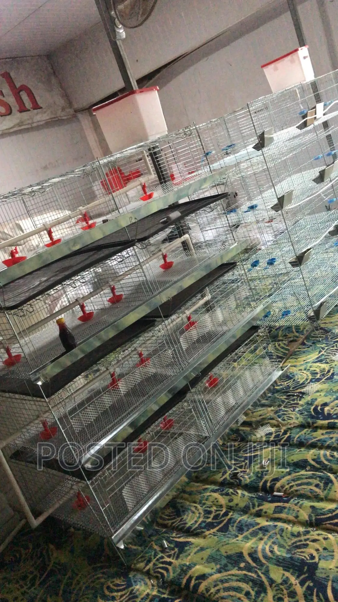 Waste Tray and Cages
