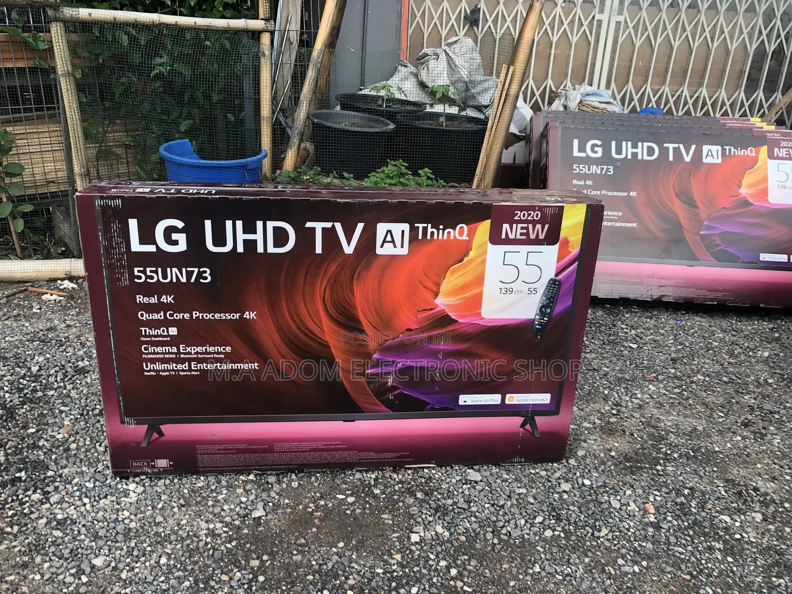 [2020] Lg 55”Uhd 4K Thinq AI Led Tv +Magic Remote