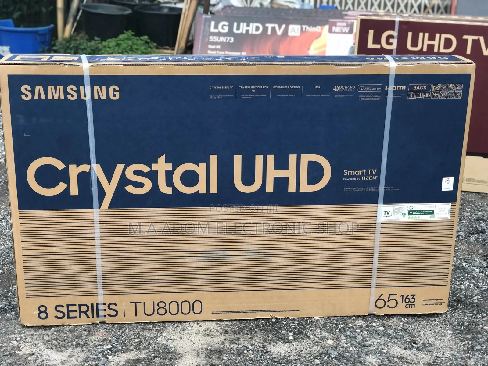 65" Class TU8000 Crystal UHD 4K Smart TV (2020)