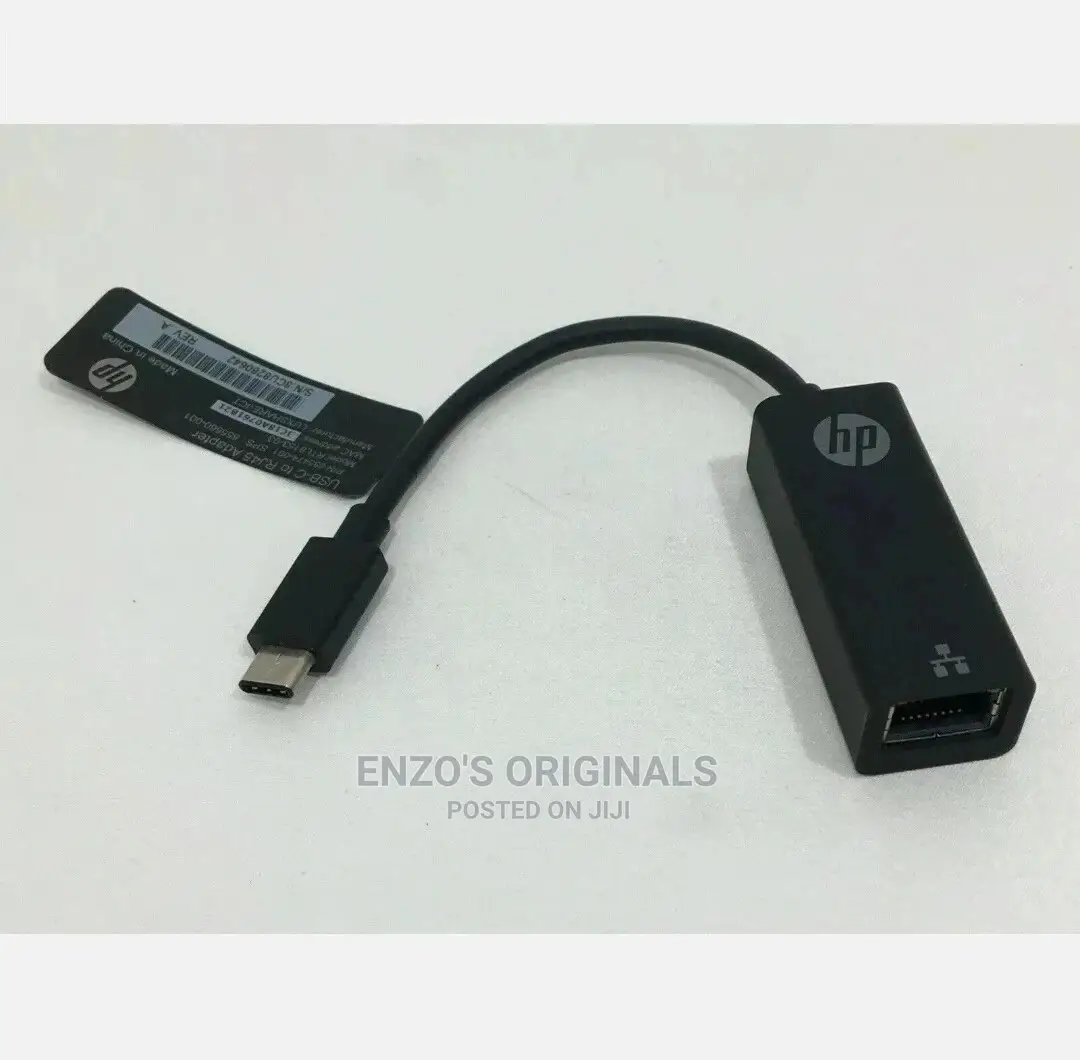 HP USB-C to RJ45 or Ethernet Adapter Thunderbolt to RJ45