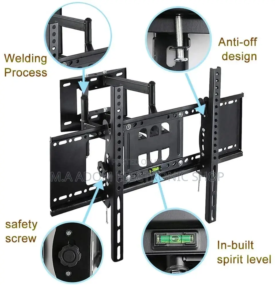 Full Motion Adjustable Wall Mount 32'-70''