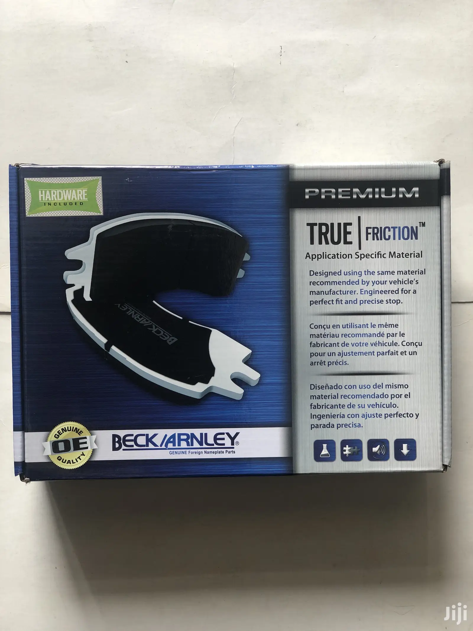 Brake Pad (Beck Arnley) 0856758 [FRONT]