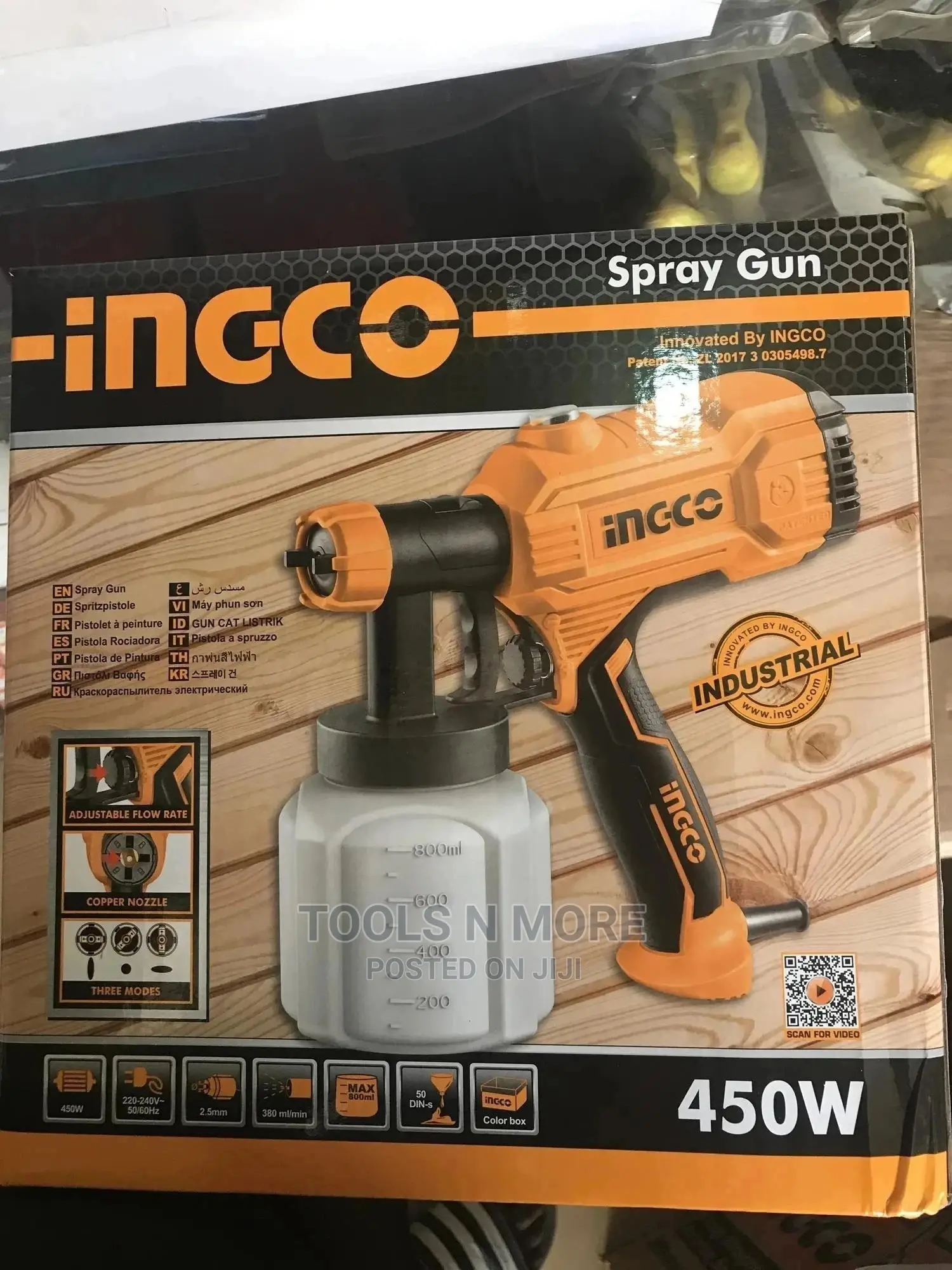 Ingco 450watts Electronic Spray Gun