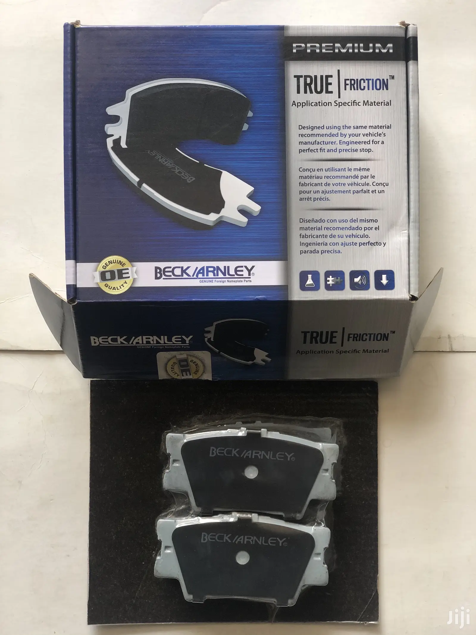 Brake Pad (Beck/Arnley) 0851756 [BACK]