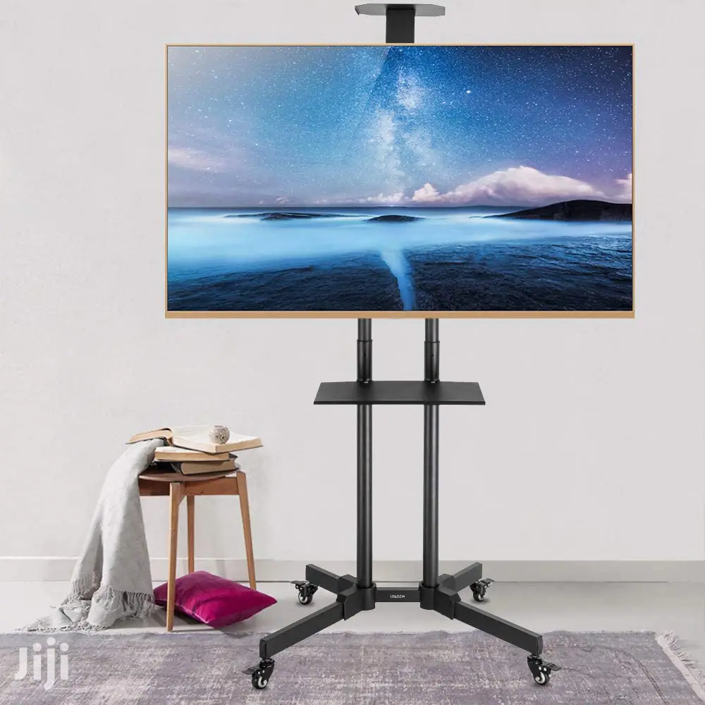 Rolling TV Cart With Wheels for 32-65 Inch LCD LED OLED