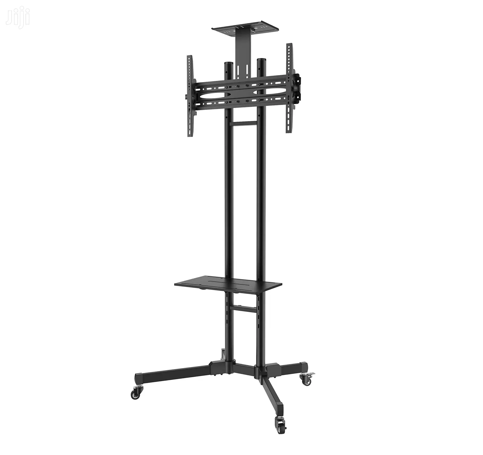 Lpha LCD/LED TV Stand With Wheel, Camera Holder + DVD Rack -