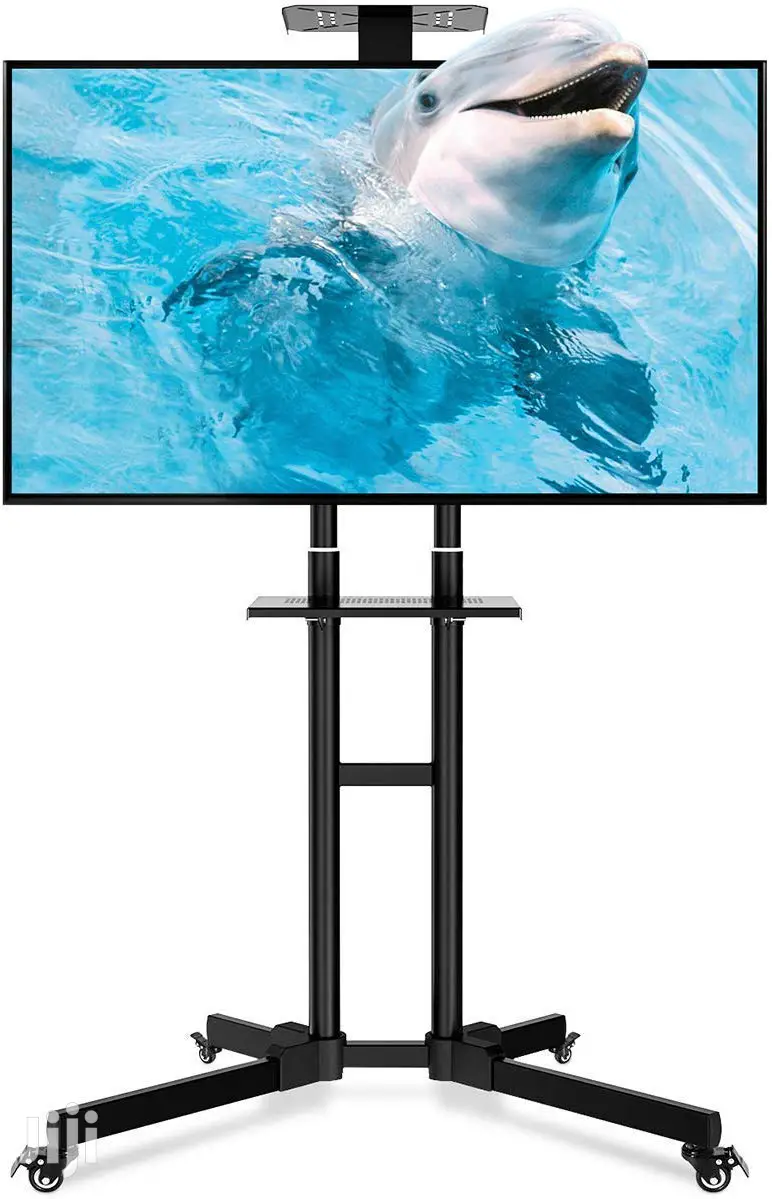 Cyber TV Floor Stand Trolley With Wheels For LED And LCD