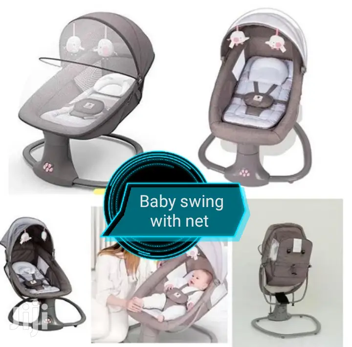 Baby Swing With Net and Music