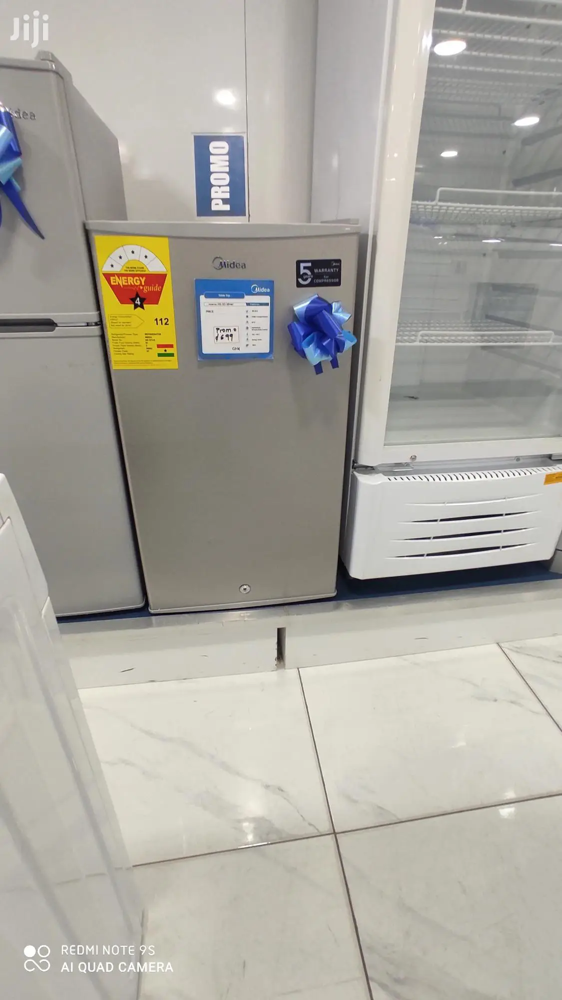 Midea 100L Single Door Refrigerator