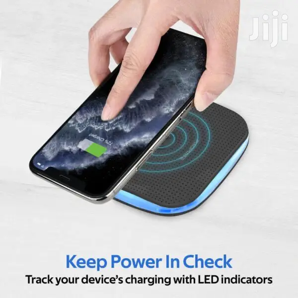 Promate Aurapad-4 10W Wireless Charging Pad Black