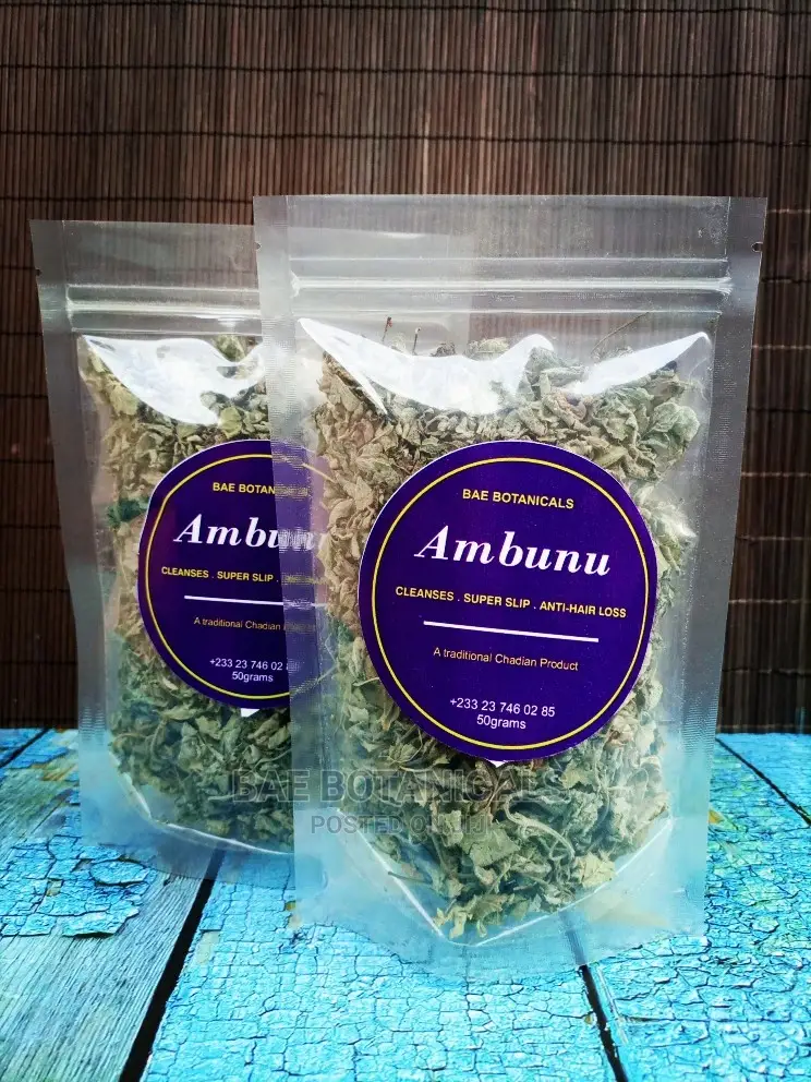 Ambunu Herb for Hair Detangling and Conditioning