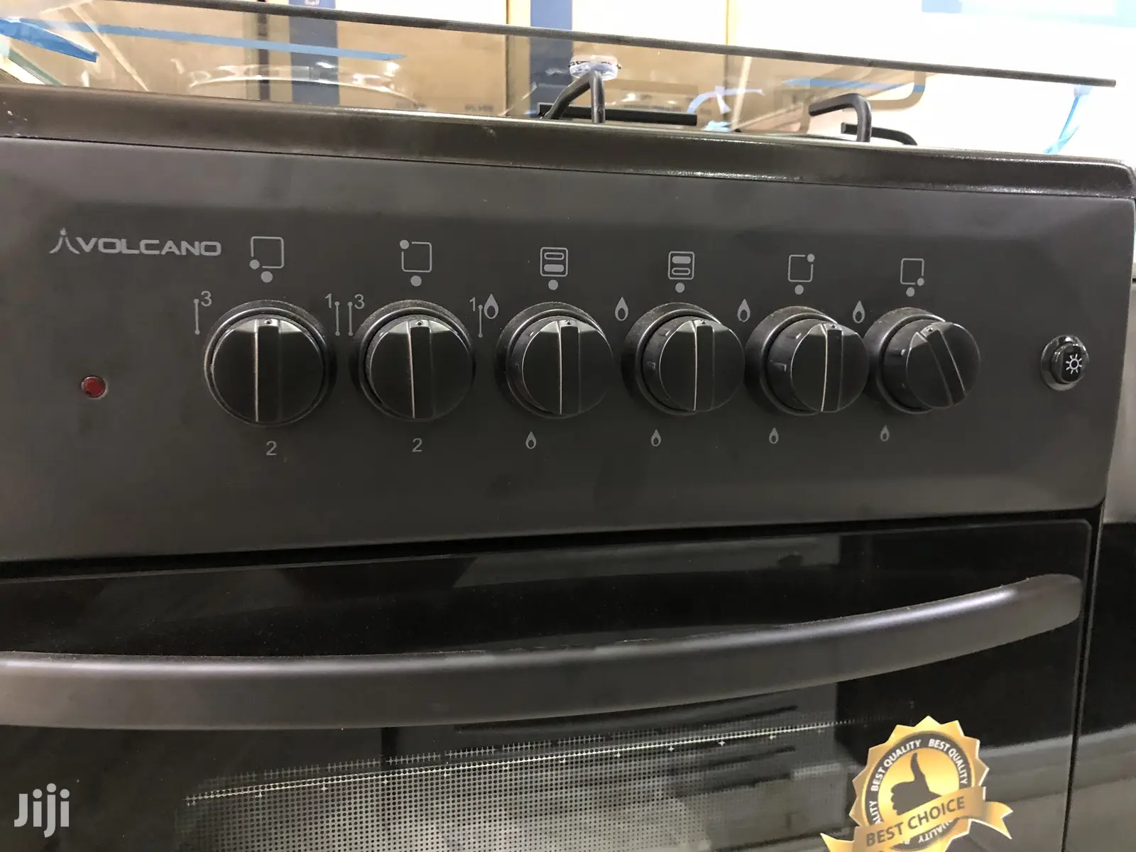 Volcano Stainless Steel 2 Hot Plates, 2 Gas Burners