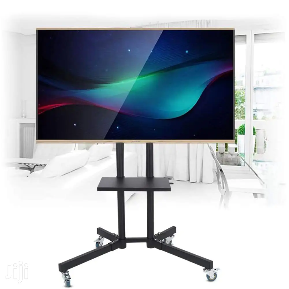 Display TV Trolley Floor Stand W/ Mount Bracket 30-65"