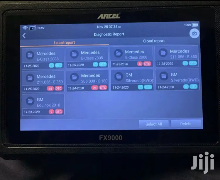 Ancel FX9000 OBD2 Car Diagnostic Scanner