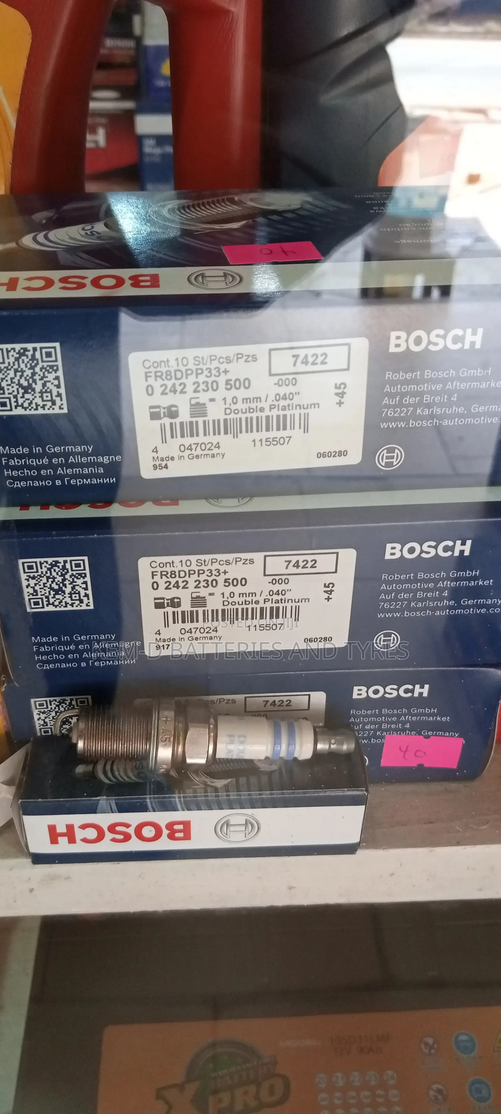 Bosch Spark Plug FR8DPP33+