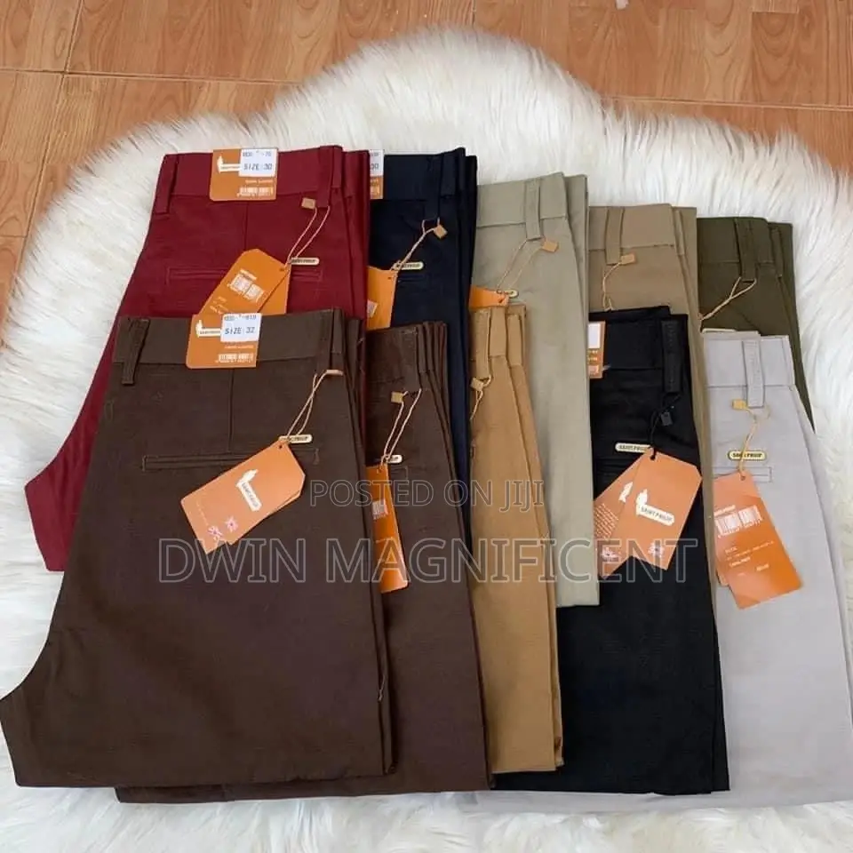 Khaki Trousers (Non Stretch)