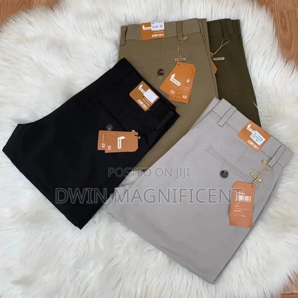 Khaki Trousers (Non Stretch)