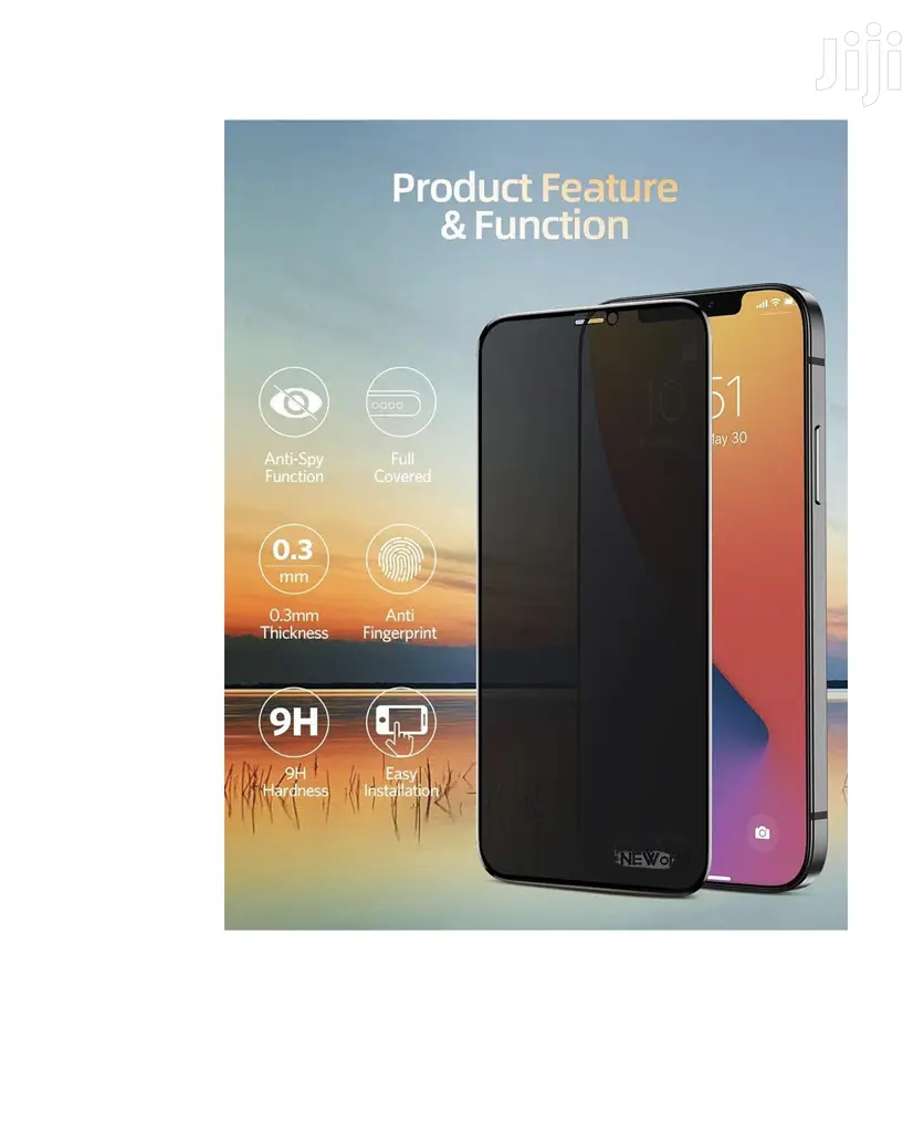 Privacy Screen Protector 4 iPhone 17promax 16pmax 15pm 14pm 16 15 14