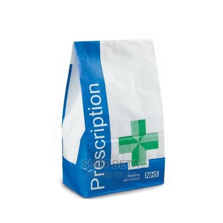 Customized Eco-friendly Pharmacy Paper Bag