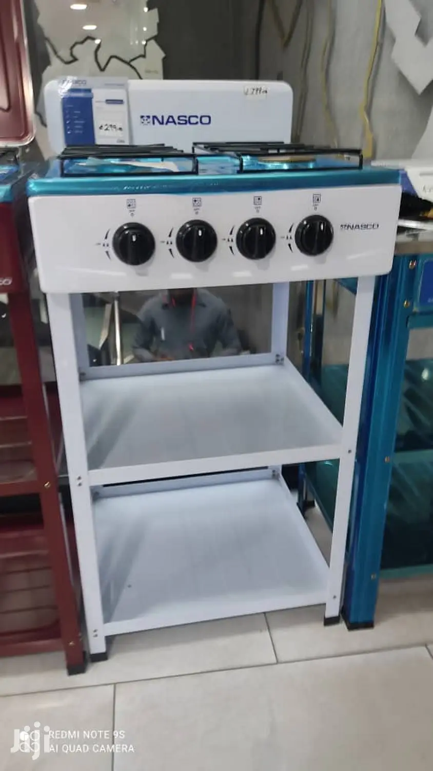 Nasco 4 Burner Gas Stove With Stand