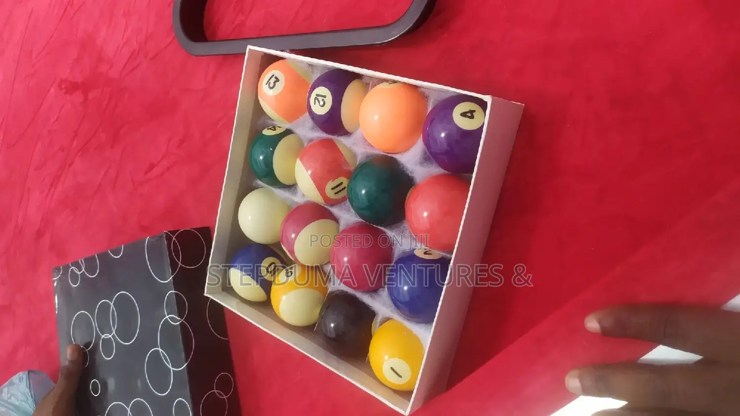 Set Of Snooker Balls