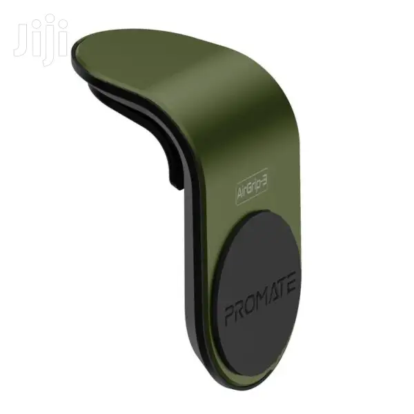 Promate Airgrip-3 360 Degree Air Vent Magnetic Holder(Green)