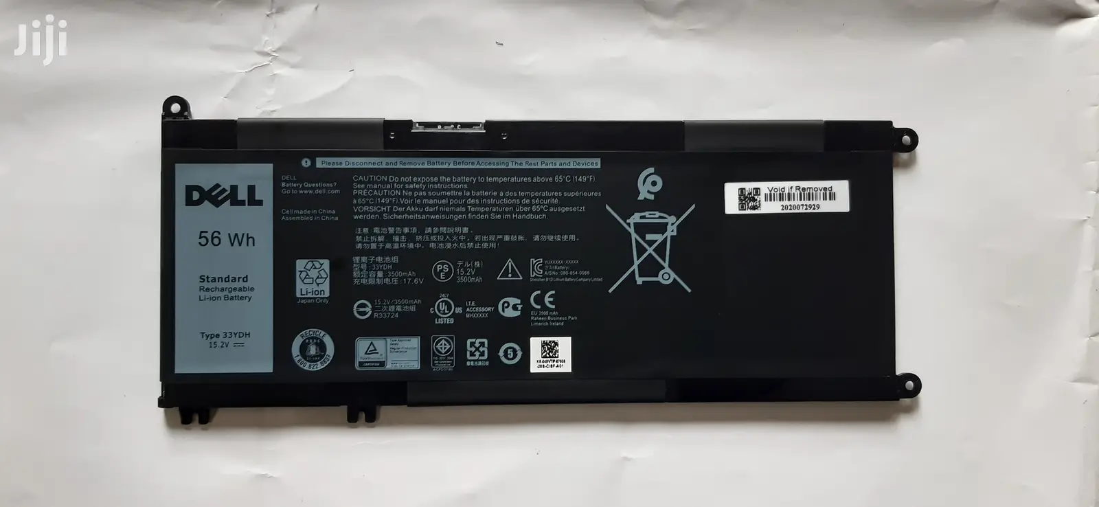 Original Dell Battery 33ydh for Dell Inspiron 17 7000 7778 7
