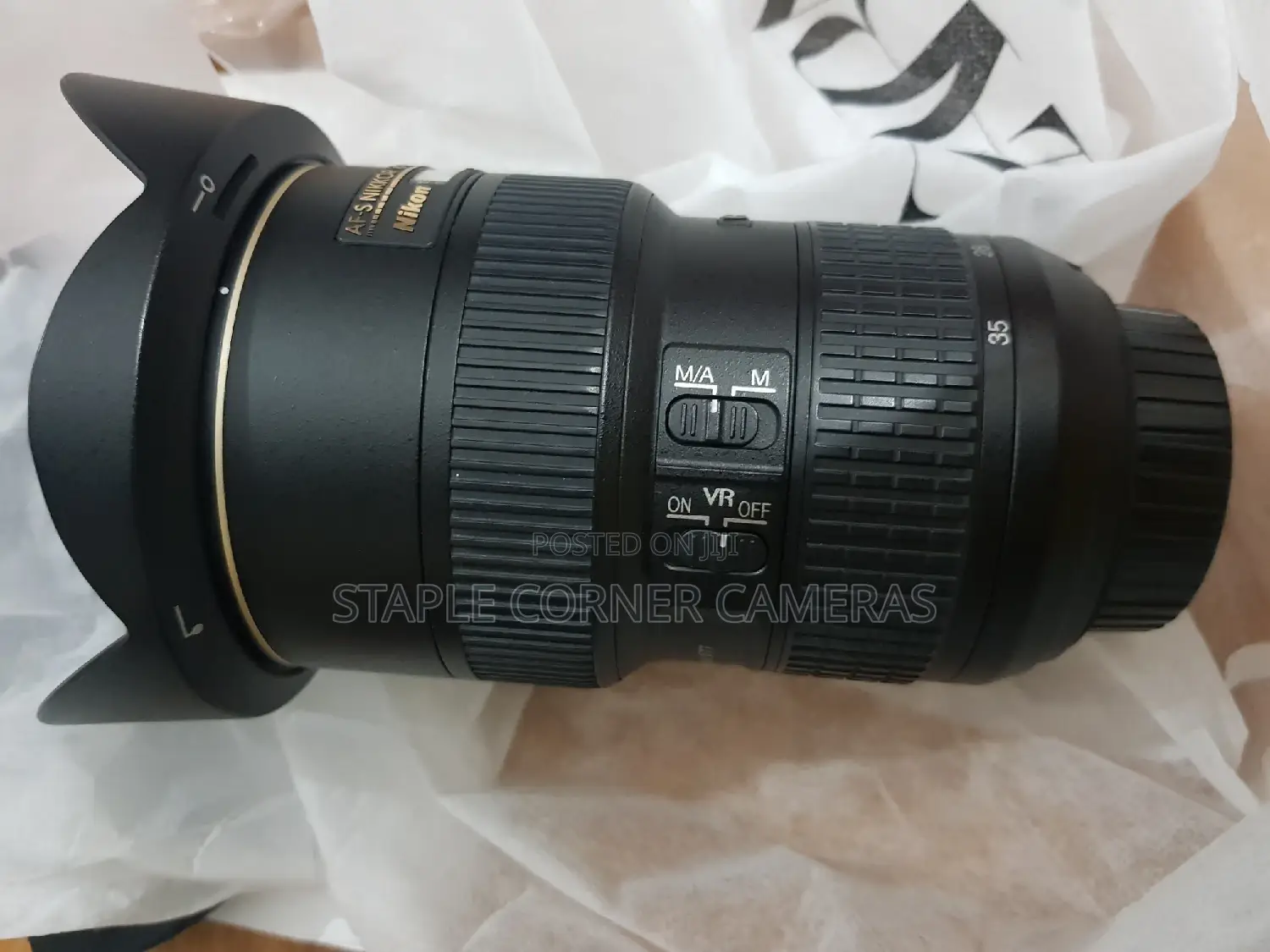 Nikon Af-s Nikkor 16-35mm F/4 G Ed VR N Wide Angle Lens