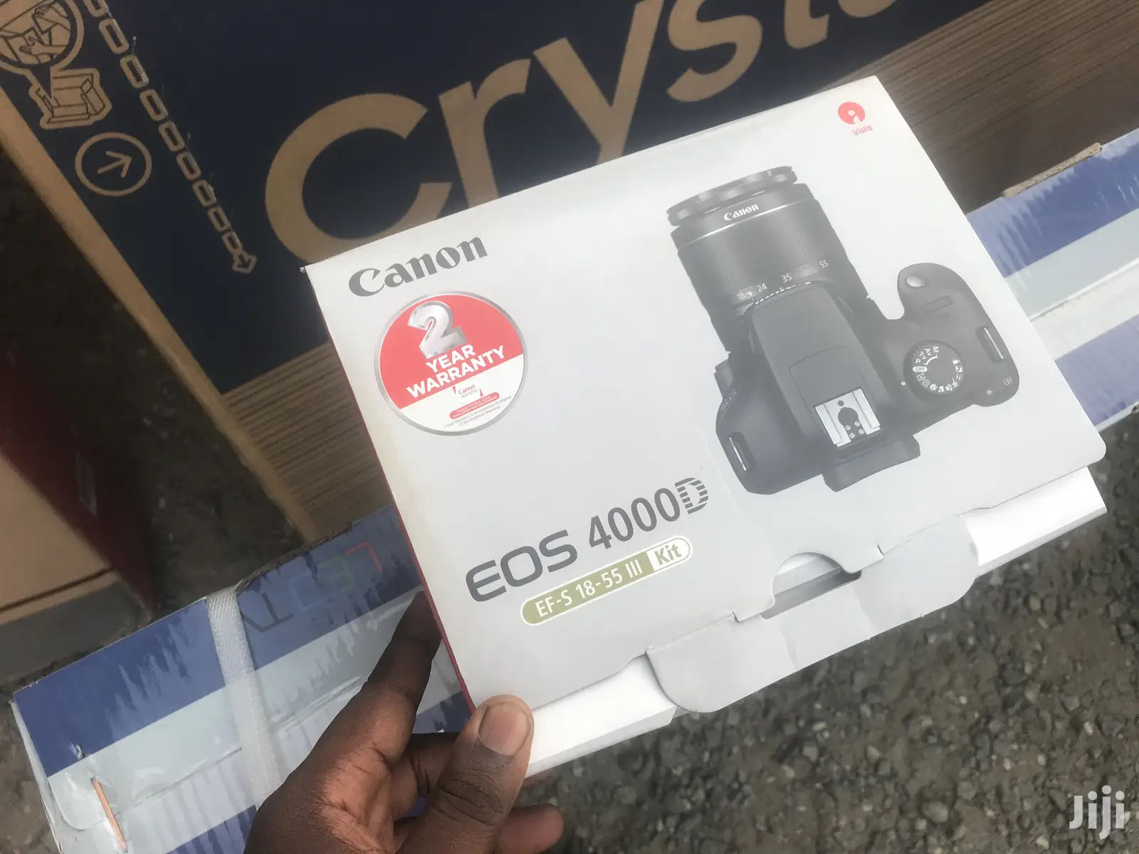 Latest Canon Eos 4000d DSLR Camera and Ef-S 18-55 Mm F/3.5-5