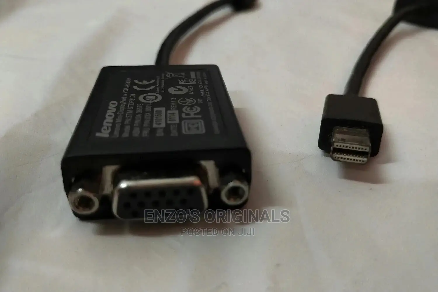 Mini DP to VGA Thunderbolt to VGA Lenovo Branded