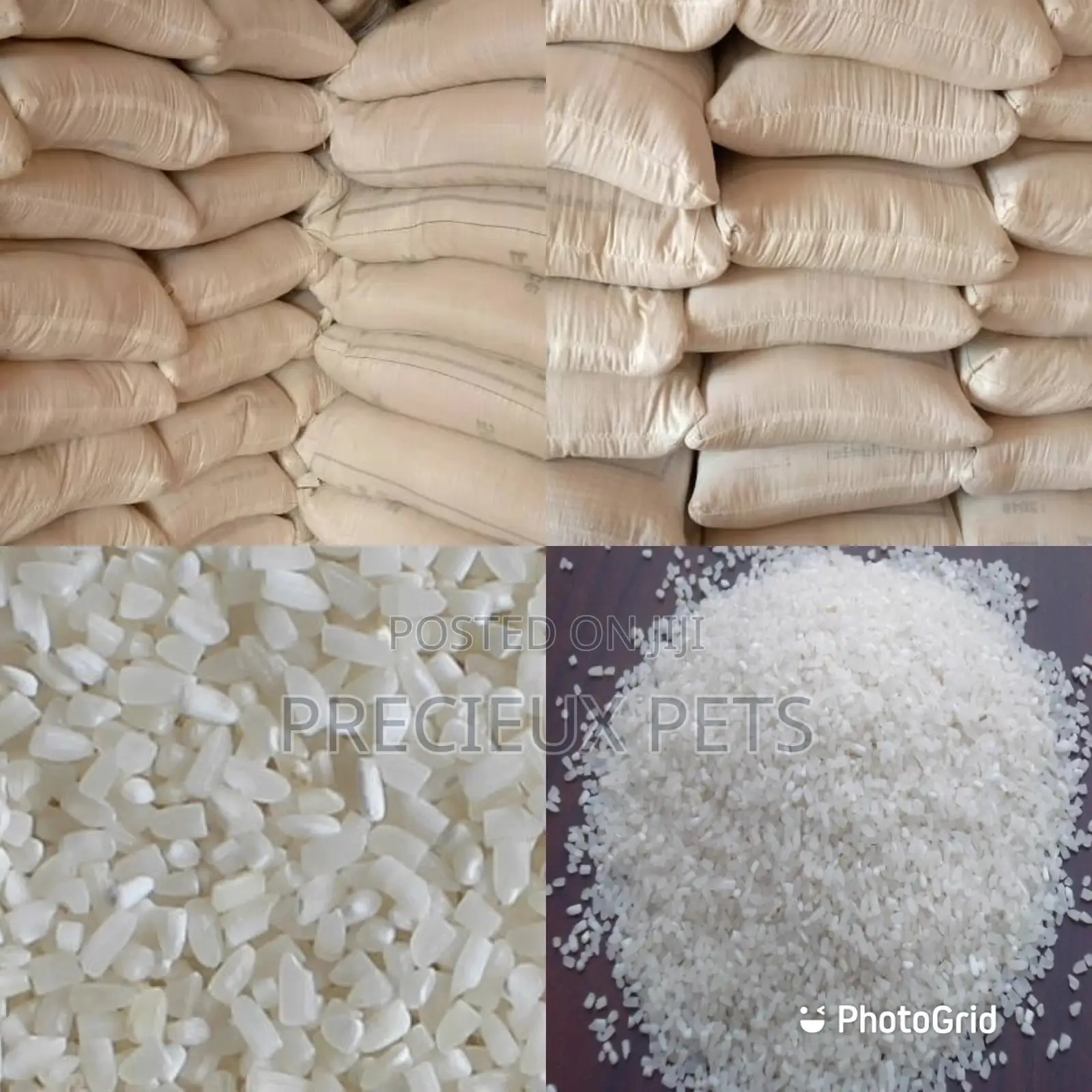 50kg Fine Broken Rice Available for Dogs and Cats