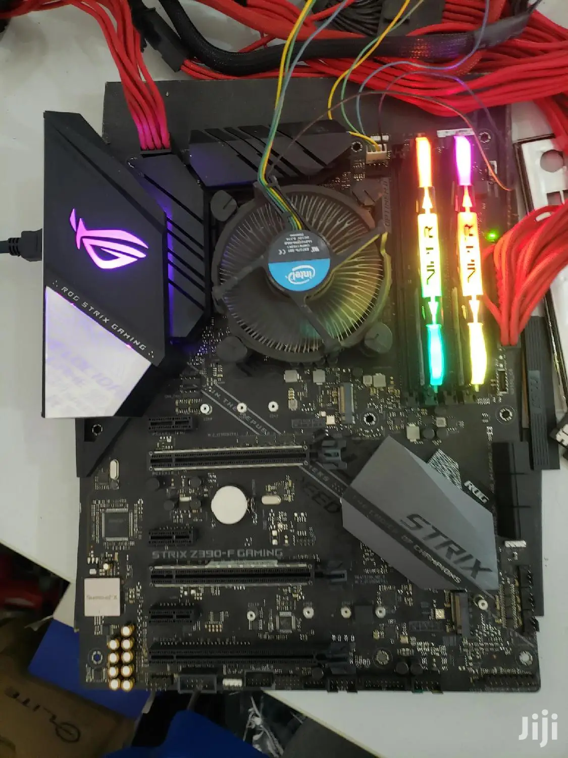 I7 Processor Plus Asus Strix Z390f Motherboard